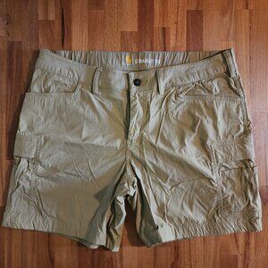 Carhartt Cargo Shorts, Khaki, 14